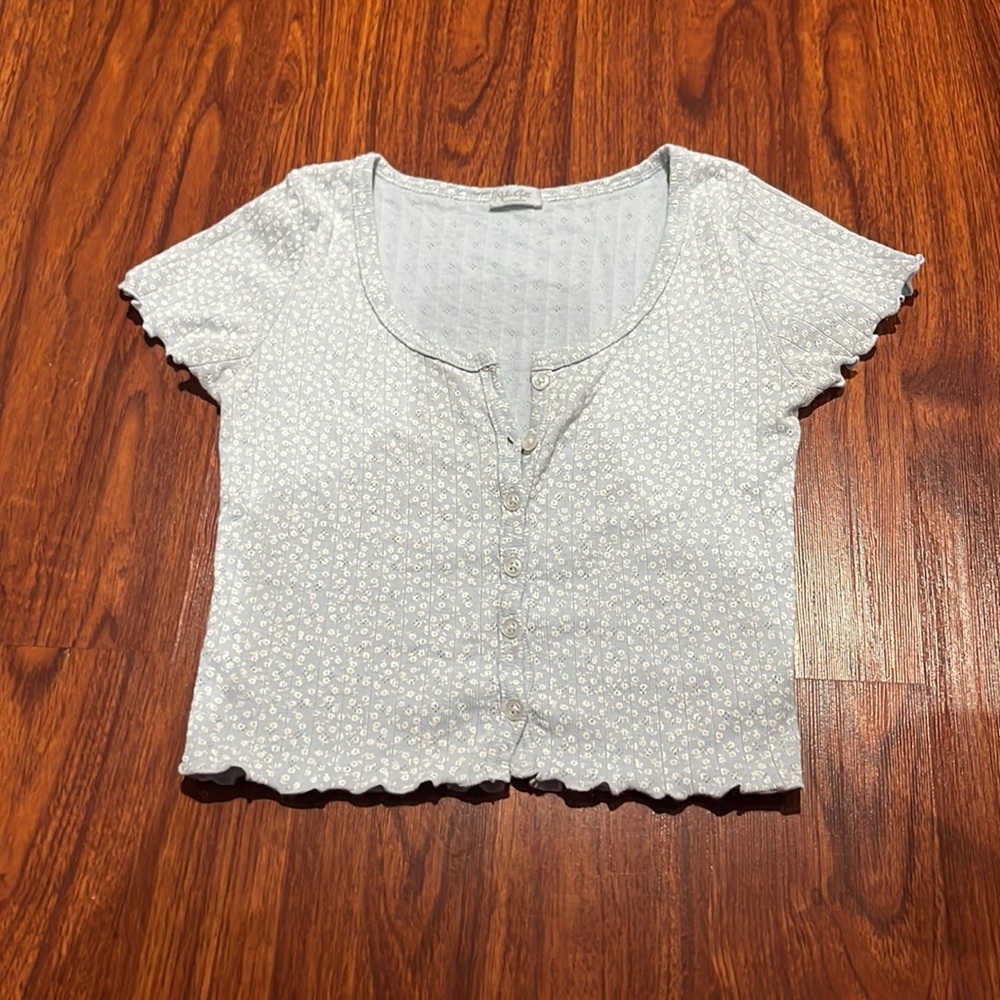 Brandy Melville Floral Top